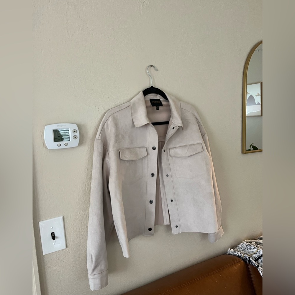 Neutral Fall Shacket - Picture 5 of 5